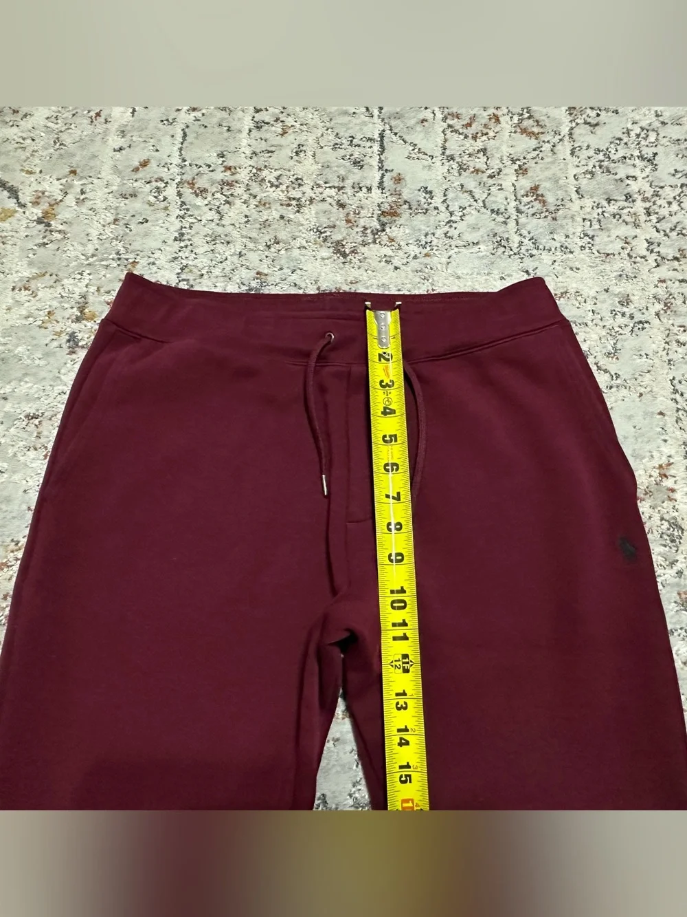Polo Ralph Lauren Men's Double Knit Jogger Pants size Medium maroon